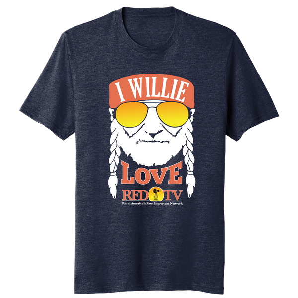 I Willie Love RFD-TV T-Shirt