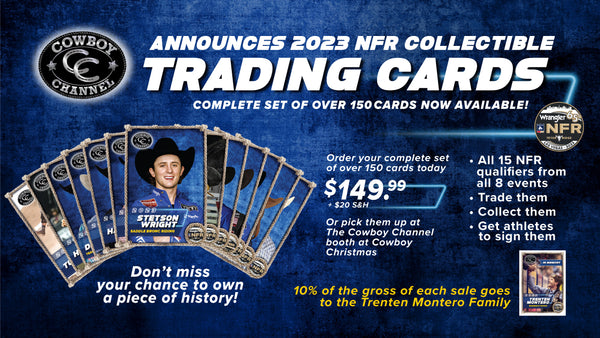 2023 NFR Collectible Trading Cards - 154 Card Complete Set
